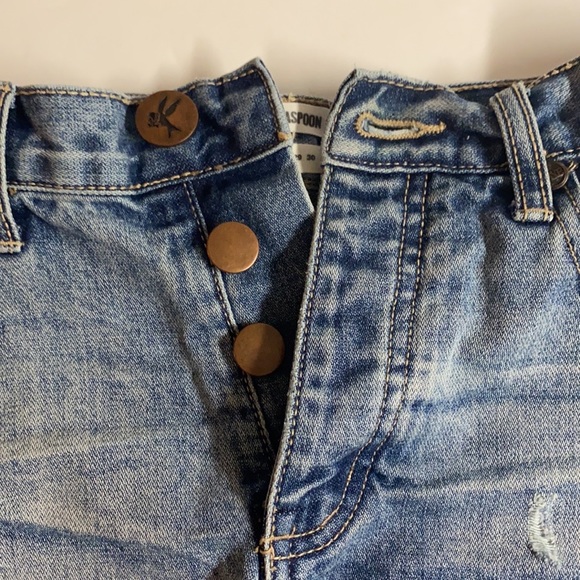 OneTeaspoon Juliettes high waist Coastal Cowgirl curved hem.Size 26 - Picture 15 of 15